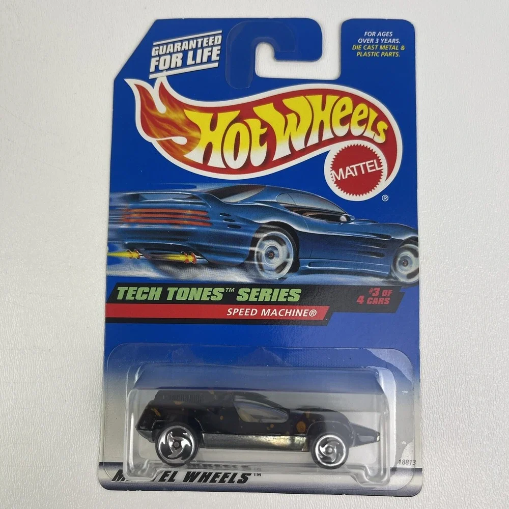 1998 Hot Wheels 747 Tech Tones Series 3 Of 4 Speed Machine Mattel